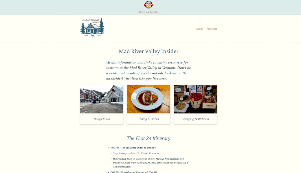 Mad River Valley Insider