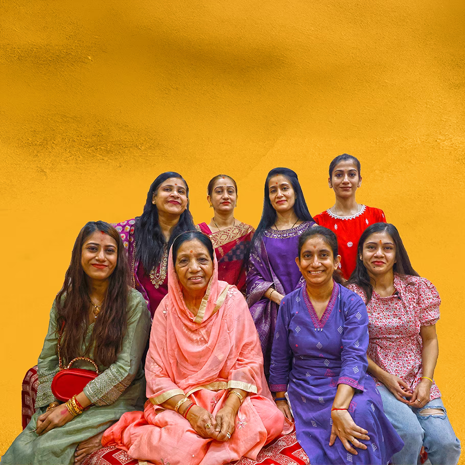 Group portrait — The Real Spice Girls of Rajasthan